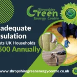 Inadequate Insulation Costs UK Households £500 Annually