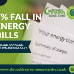 Energy Bills Fall by 7% in England, Scotland, and Wales from July 1