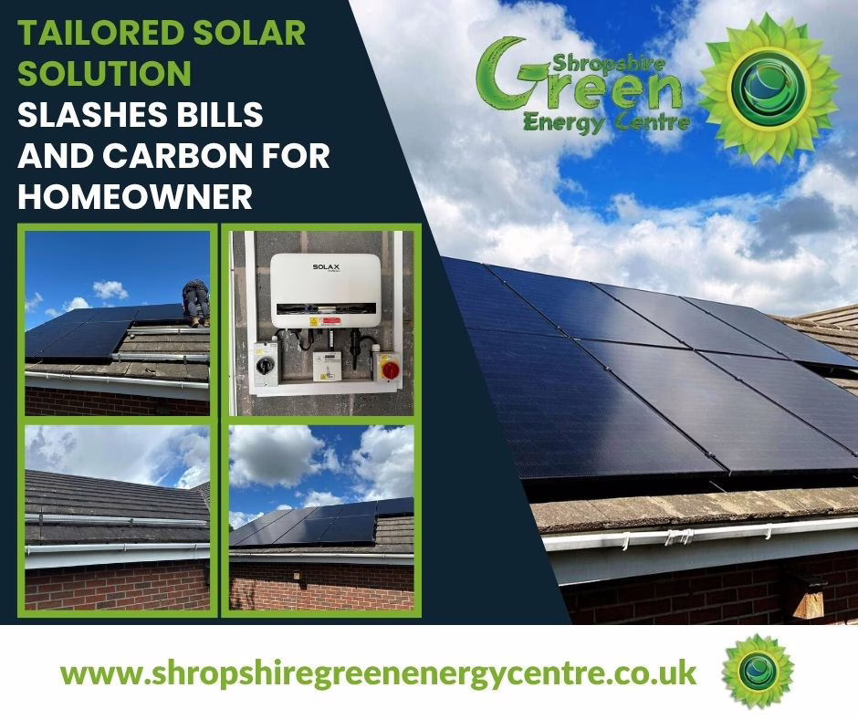 ailored Solar Solution Slashes Bills and Carbon for Homeowner